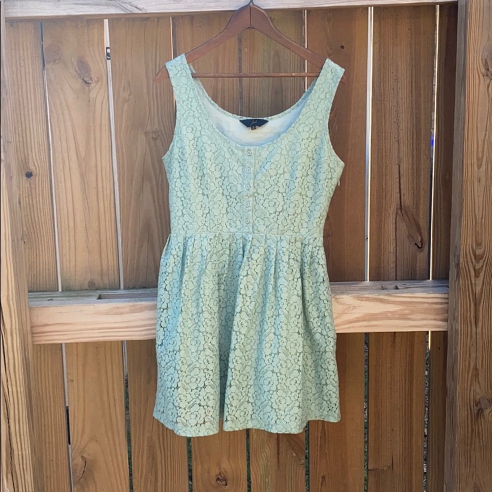 Crocheted lace dress 👗